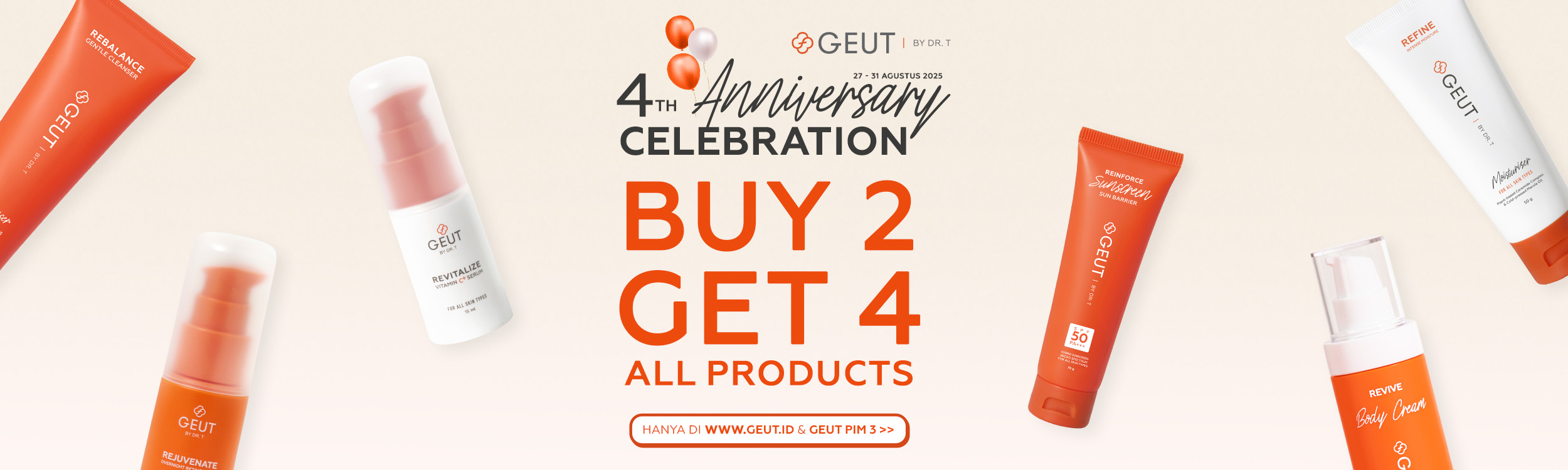 4th ANNIVERSARY SALEBRATION!