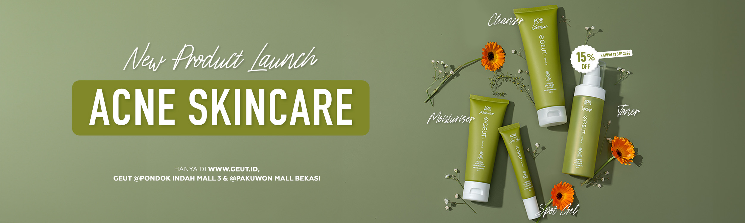 Acne Skincare Launching