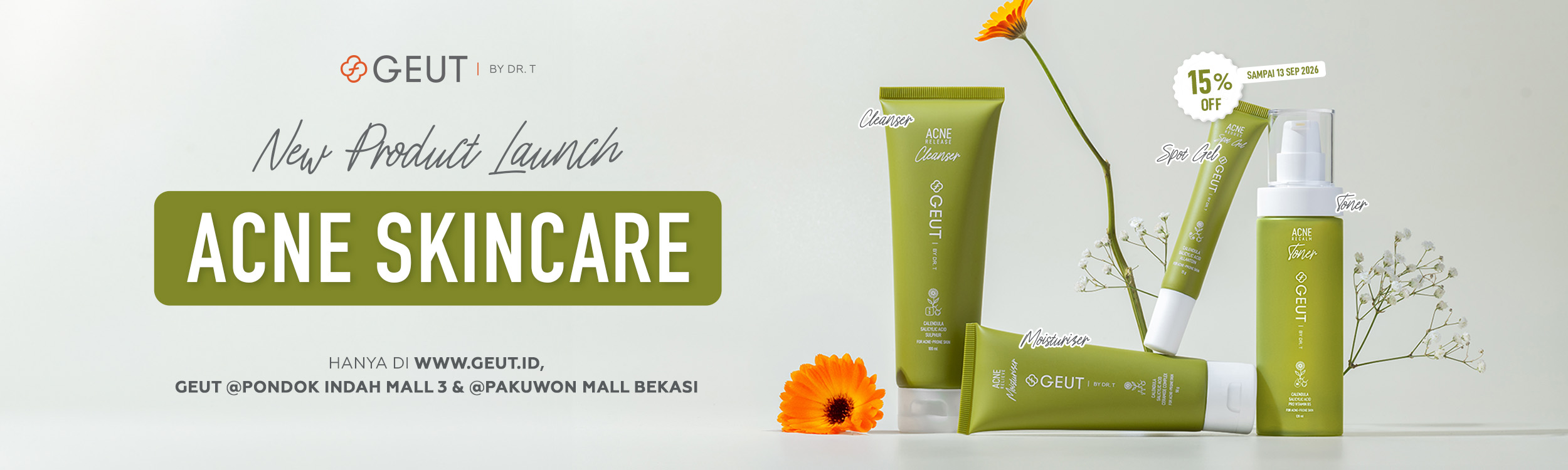 Acne Skincare Launching