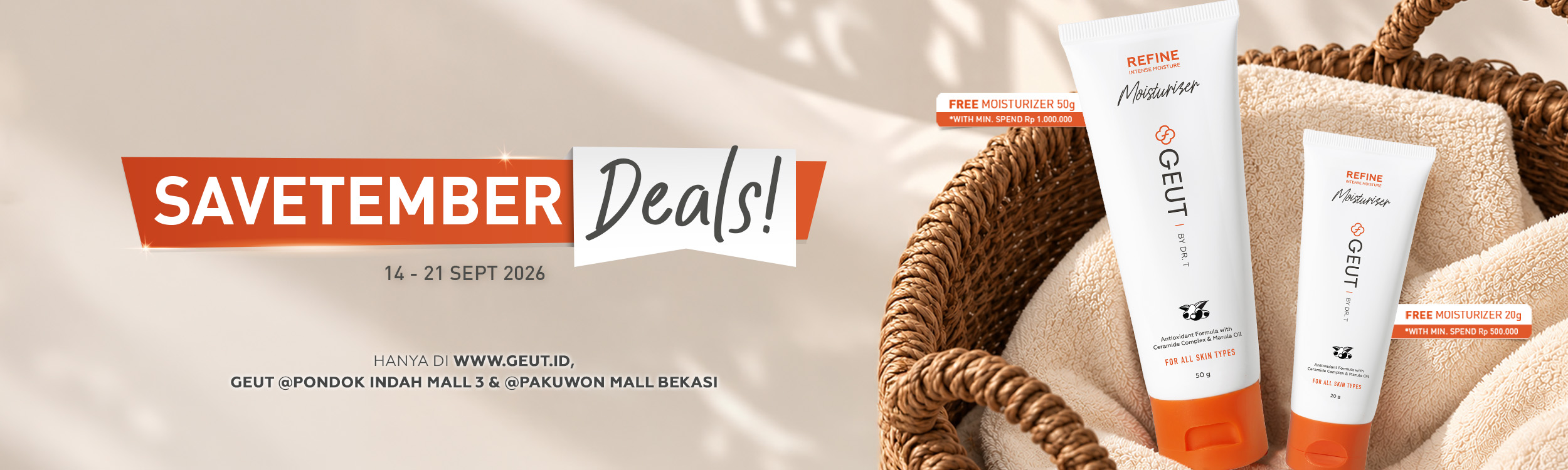 SAVETEMBER DEALS