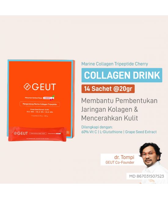 GEUT MARINE COLLAGEN TRIPEPTIDE Cherry 14 Sachet