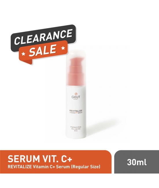 [ CLEARANCE SALE ] GEUT BY DR. T - REVITALIZE Vitamin C+ Serum 30ml