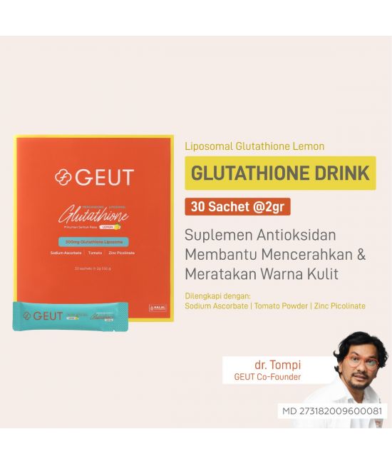 GEUT LIPOSOMAL GLUTATHIONE Lemon 30 Sachet