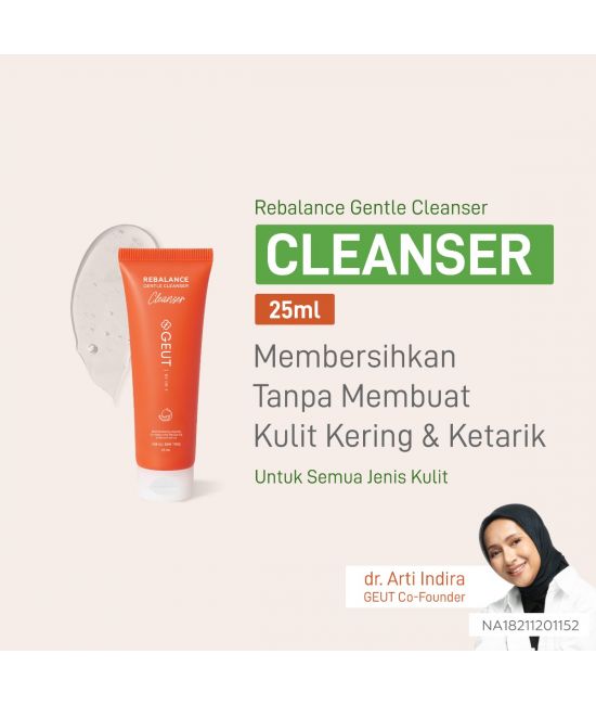 GEUT REBALANCE Gentle Cleanser 25ml