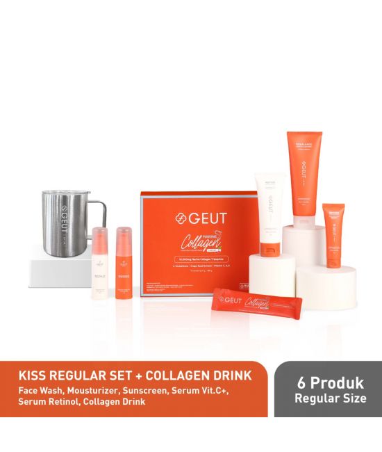 GEUT KISS Regular Set + COLLAGEN Bundle