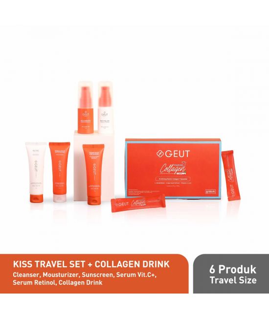 GEUT KISS Travel Set + COLLAGEN Bundle
