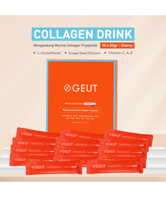 GEUT MARINE COLLAGEN TRIPEPTIDE Cherry 14 Sachet