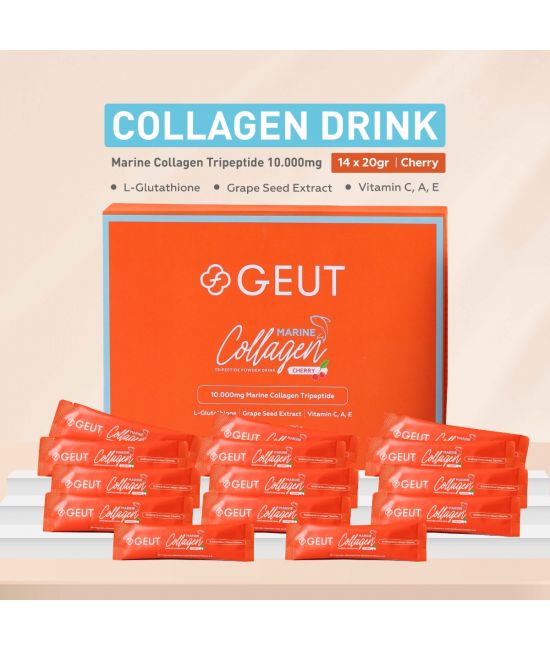 GEUT MARINE COLLAGEN TRIPEPTIDE Cherry 14pcs