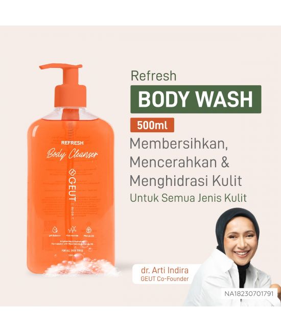 GEUT REFRESH Body Cleanser 500ml
