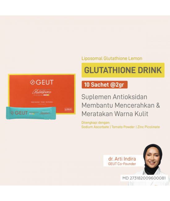 GEUT LIPOSOMAL GLUTATHIONE Lemon 10 Sachet