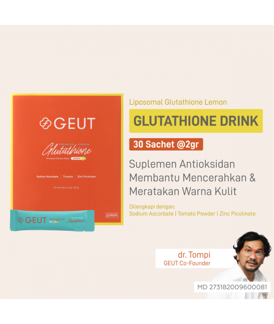 GEUT LIPOSOMAL GLUTATHIONE Lemon 30 Sachet